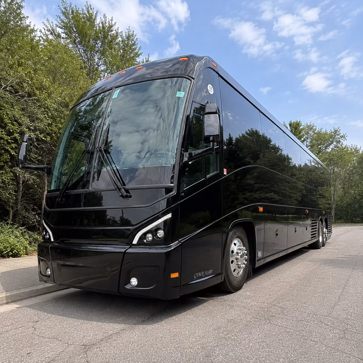 bus rental options for huntersville trips