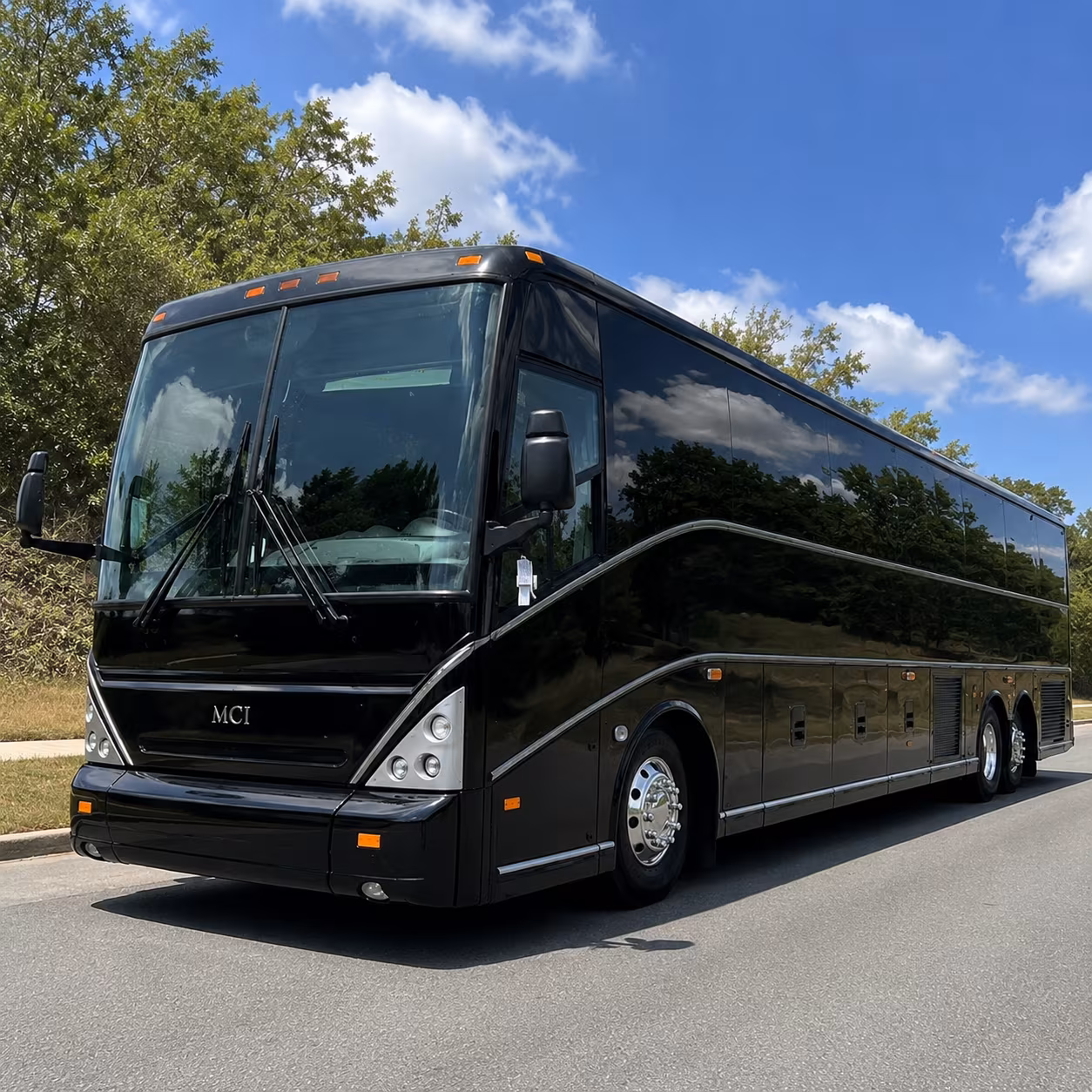 corporate event shuttles to bank of america stadium and spectrum center