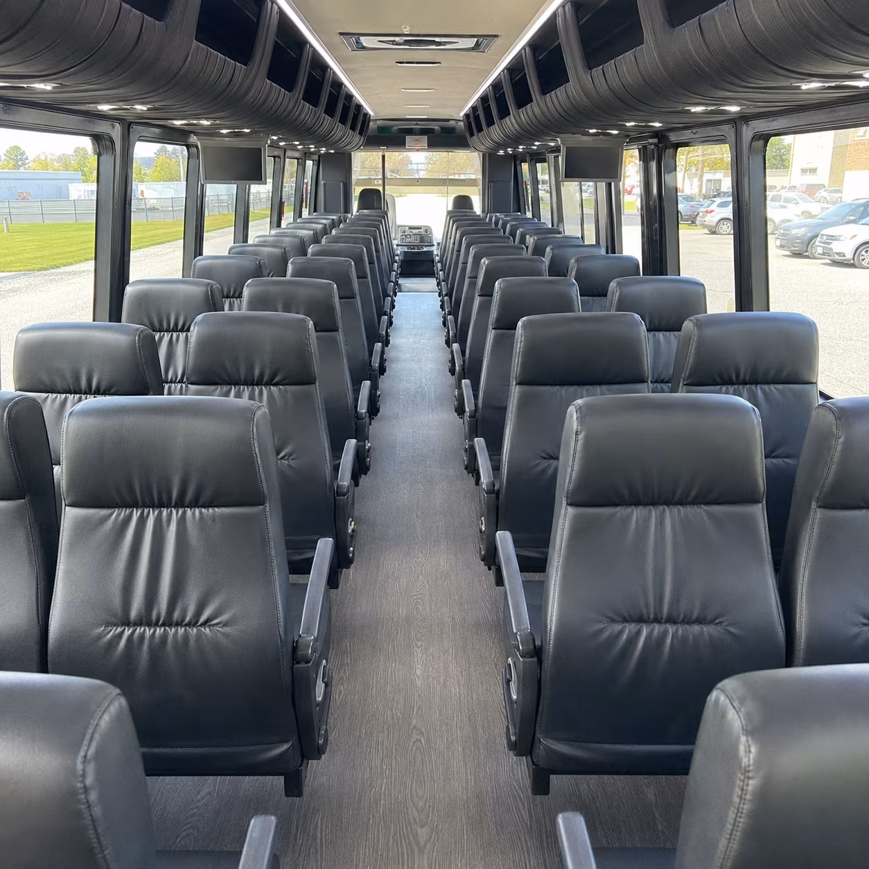fayetteville organize a fayetteville corporate event with a charter bus