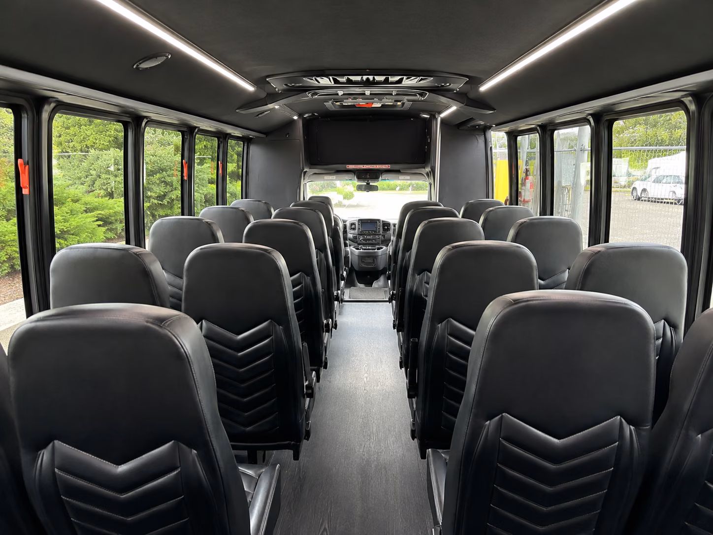 huntersville airport transportation onboard seating