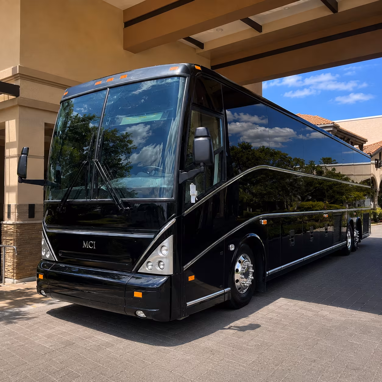 huntersville concert transportation onboard seating