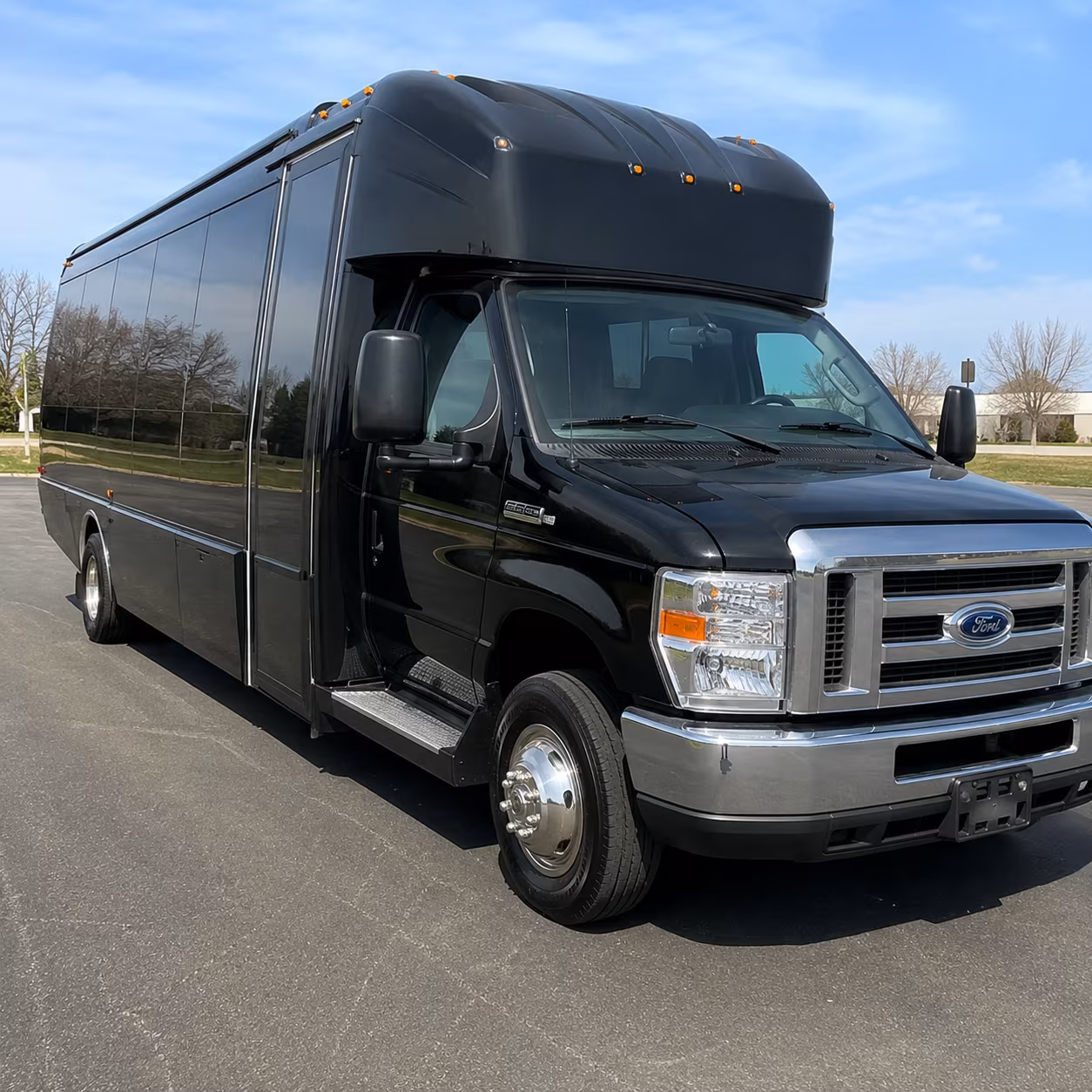 huntersville wedding party bus rental