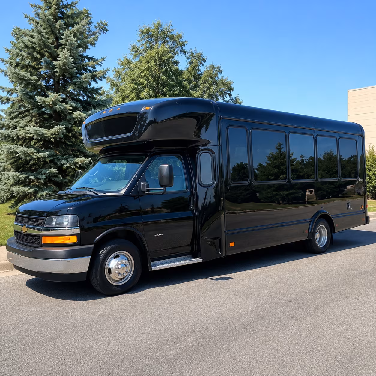 the best prom party buses for huntersville groups heading to uptown charlotte