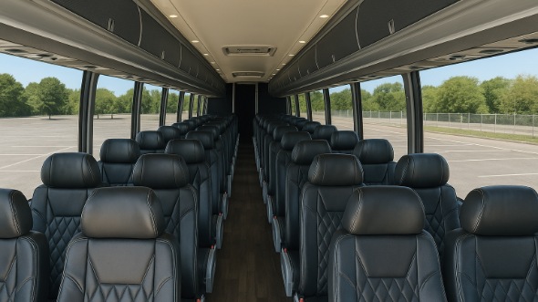 huntersville 55 passenger charter bus rental