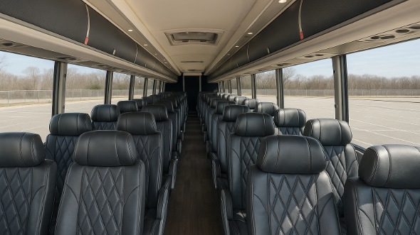 huntersville 56 passenger charter bus rental